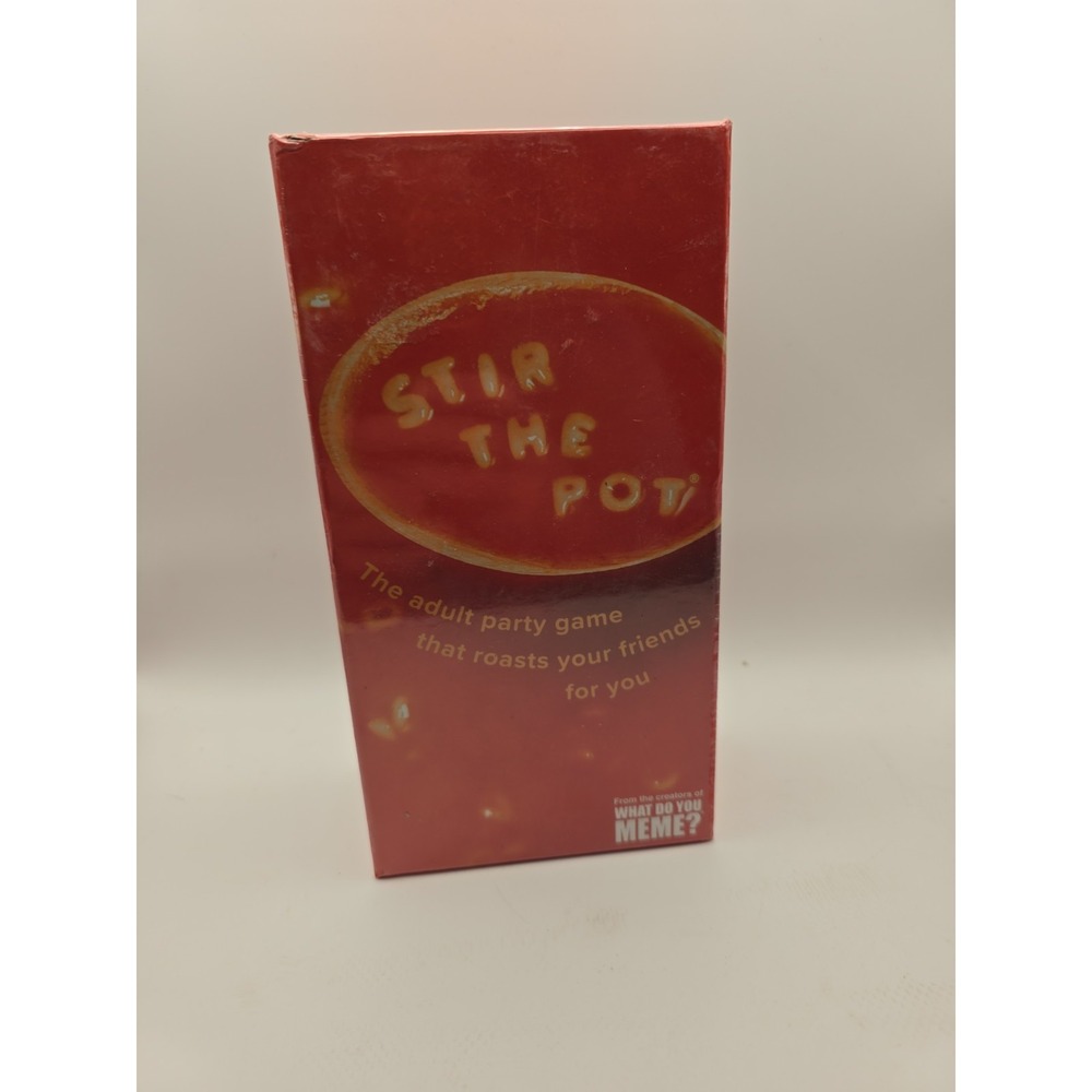 Stir The Pot - The Adult Party Game - New & Sealed